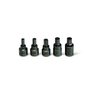 Wright Tool 607 3/4" Drive Metric Hex Bit Socket Set 5 Piece