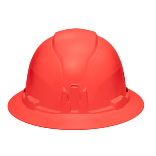 Klein Tools 60860BR Hard Hat, Non-Vented, Full Brim Style, Orange