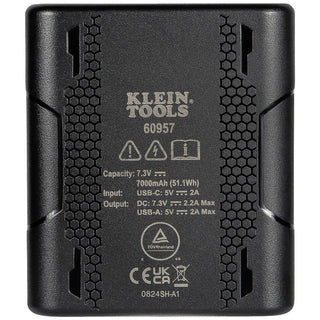 Klein Tools 60957 Rechargeable Battery for Klein Tools Heated Apparel