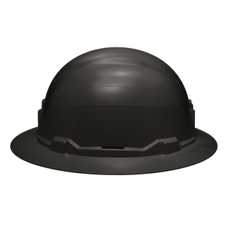 Klein Tools 60960 Hard Hat, Non-Vented, Full Brim Style, Black
