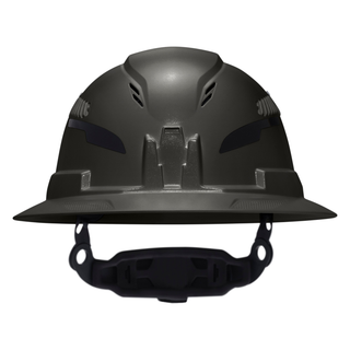 Klein Tools 60961T2 Class C Type-2 Hard Hat, Vented Full Brim with Strap, Black