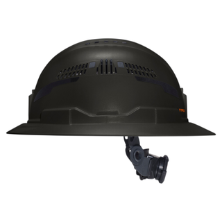 Klein Tools 60961T2 Class C Type-2 Hard Hat, Vented Full Brim with Strap, Black