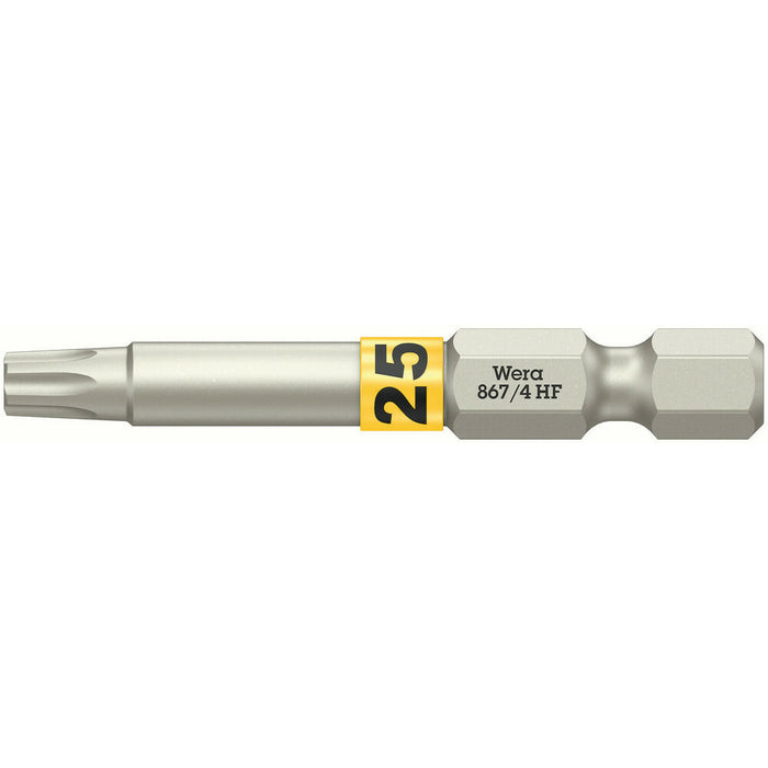 Wera 867/4 TORX® HF Bits with holding function, TX 30 x 50 mm