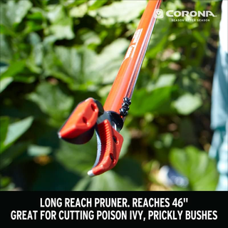 Corona LR 3460 Cut 'n' HOLD Long Reach Bypass Pruner, 1/2 in. Cut Capacity