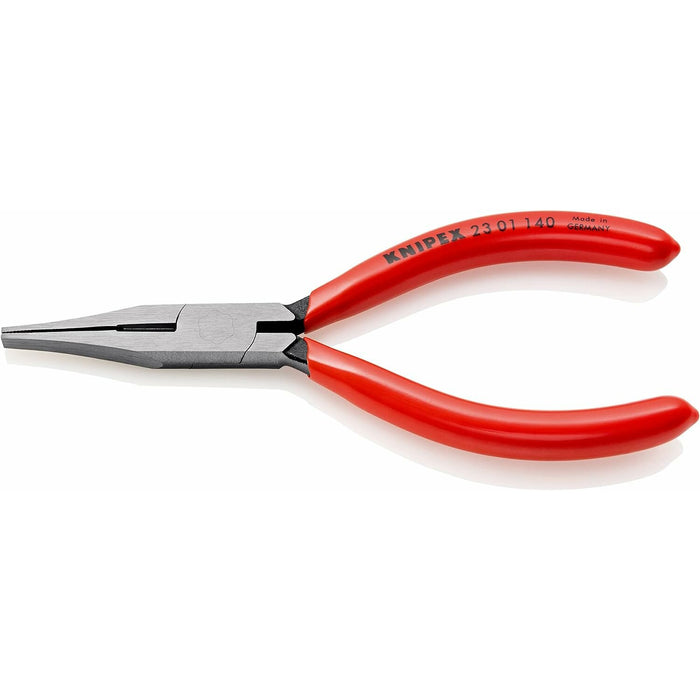 Knipex 23 01 140 Flat Nose Pliers with Cutter, 5.5 Inch