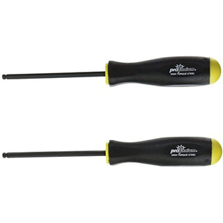 Bondhus 10754 2.5mm x  4.3"  Ball End Screwdriver with ProGuard Finish, 2-Piece
