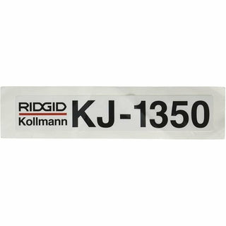 Ridgid 65047 Decal, Model No