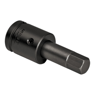 Wright Tool 8240 1" Drive Hex Bit Impact Socket w/Standard Hex Bit - 1-1/4"