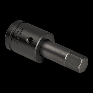 Wright Tool 8240B 1" Drive Standard Impact Hex Bit Replacement - 1-1/4"