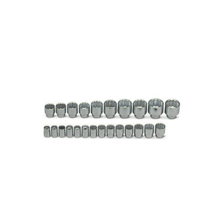 Wright Tool 624 3/4" Drive 12 Pt. Standard Socket Set 24 Piece