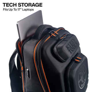 Klein Tools 62809MB MODbox Hardshell Backpack, 40 Pockets