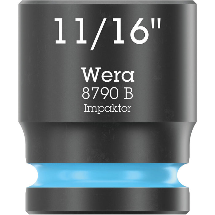 Wera 8790 B Impaktor socket with 3/8" drive, 11/16" x 30 mm