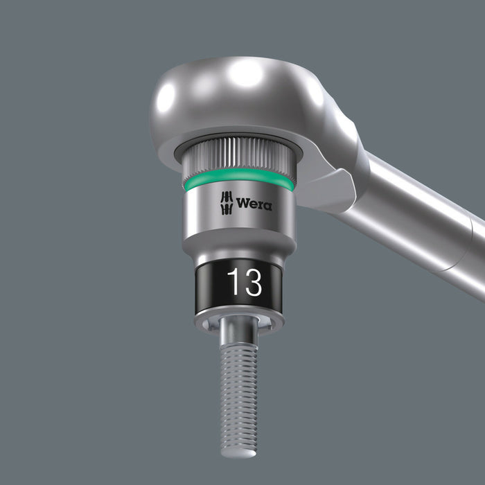 Wera 8790 HMA HF Zyklop socket with 1/4" drive with holding function, 6 x 23 mm