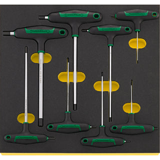 Stahlwille 96838786 TCS 10768/8 Offset screwdrivers in TCS inlay