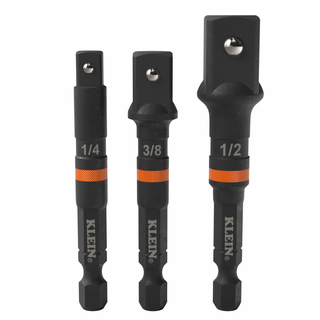 Klein Tools 65030A 3-Inch Impact Socket Adapter Set