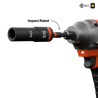 Klein Tools 65123HD KNECT 1/2" Deep-Well Impact Socket Set, SAE / Metric, 28 Pc.