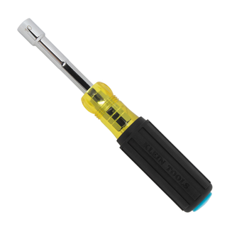 Klein Tools 65410M Metric Color-Coded Nut Driver, Heavy-Duty Hollow-Shaft, 10 mm