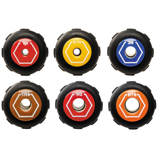 Klein Tools 65414MAG Color-Coded Magnetic Hollow-Shaft Heavy-Duty Nut Driver, 1/4"