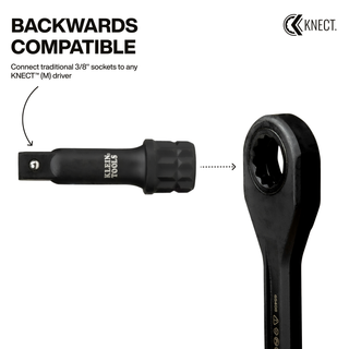 Klein Tools 65KADPM KNECT (M) Impact Socket Adapter Set