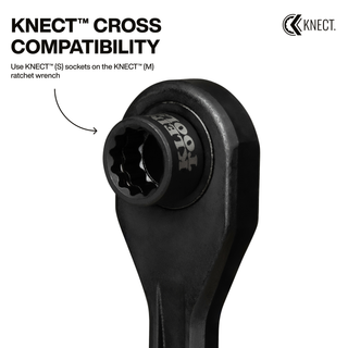 Klein Tools 65KADPM KNECT (M) Impact Socket Adapter Set