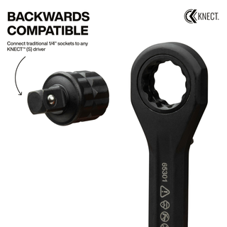 Klein Tools 65KADPS KNECT (S) Impact Socket Adapter Set