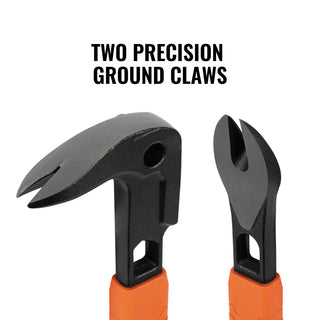 Klein Tools 66092 Nail Puller with Integrated Dimpler, 10"