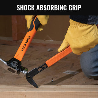 Klein Tools 66093 Nail Puller with Integrated Dimpler, 12"