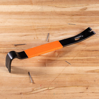 Klein Tools 66094 Heavy Duty Pry Bar Crowbar, 15-Inch