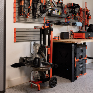 Klein Tools 66184 Adjustable Rolling Miter Saw Stand