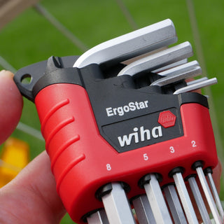 Wiha Tools 66990 ErgoStar MagicRing Ball End Hex L-Key Metric Set, 9 Piece