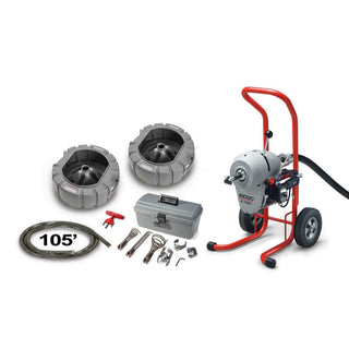 Ridgid 67388 K-1500A Sectional Machine Kit with C-11, 120 V, 60 Hz