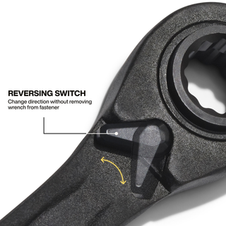 Klein Tools 68216M 4-in-1 Ratcheting Wrench Set, Metric, 2 Pc.