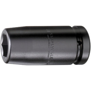 Stahlwille 26020030 66IMP 1" 6-pt Extra Deep Impact Socket, 30 mm