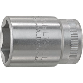 Stahlwille 03030023 52 1/2" 6-pt Socket, 23 mm