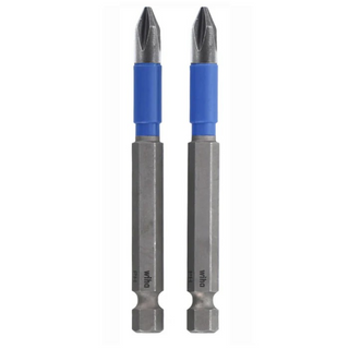 Wiha Tools 70301 TerminatorBlue Phillips Impact Bit, #1 - 3.5", 2-Pack