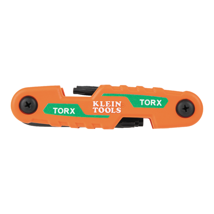 Klein Tools 70540T Compact Folding Hex Key Set, Torx, 8 Pc.