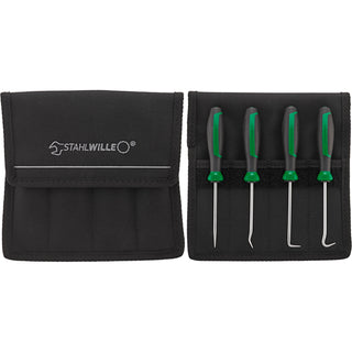 Stahlwille 96722802 13000/4 Hook and Pick Set, 4 pcs.