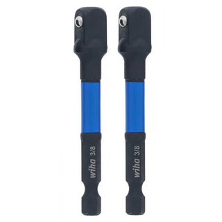 Wiha Tools 72191 Square Drive Impact Adapter, 3/8", 2-Pack