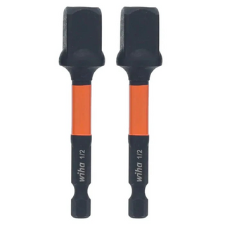 Wiha Tools 72192 Square Drive Impact Adapter, 1/2", 2-Pack
