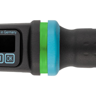 Hazet 7292-2STACCAL Electronic Torque Wrench with Built-In Angle Gauge, 20-200 Nm, 14x18mm Insert Square, 12.5mm (1/2") Square