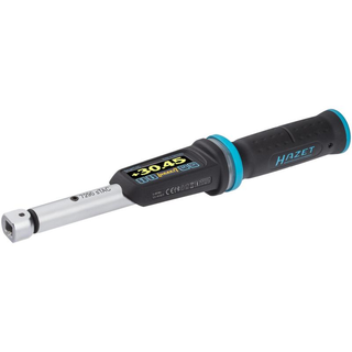 Hazet 7290-5STAC Electronic Torque Wrench with Built-In Angle Gauge, 5-60 Nm, 9x12mm Insert Square, 10mm (3/8") Square