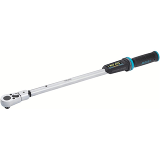 Hazet 7292-5STAC 14 x 18 mm insert square ∙ hollow ∙ 1/2 inch (12.5 mm) square ∙ solid Electronic torque wrench with built-in angle gauge ∙ 20 – 200 Nm ∙ 15 – 150 lbf.ft ∙ ±1%