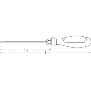 Stahlwille 46323301 Cross-head screwdriver PH Drall+