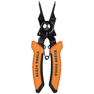 Klein Tools 73066 6-in-1 Interchangeable Snap Ring Pliers