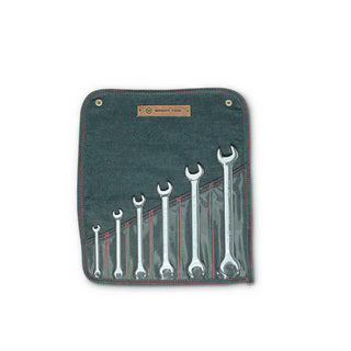 Wright Tool 736 6 Piece 1/4-Inch - 15/16-Inch Open End Wrench Set
