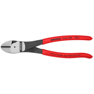 Knipex 74 01 200 SBA 8" High Leverage Diagonal Cutters