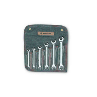 Wright Tool 740 Metric Open End Wrench Set 6 Piece