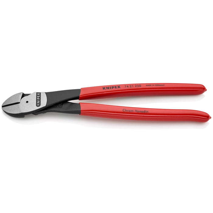 Knipex 74 21 250 High Leverage Angled Diagonal Cutters