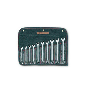 Wright Tool 751 12 Point Metric Combination Wrench Set 10 Piece