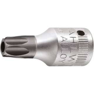 Stahlwille 01351027 44KTXB Security TORX® Socket, T27s 1/4" Drive